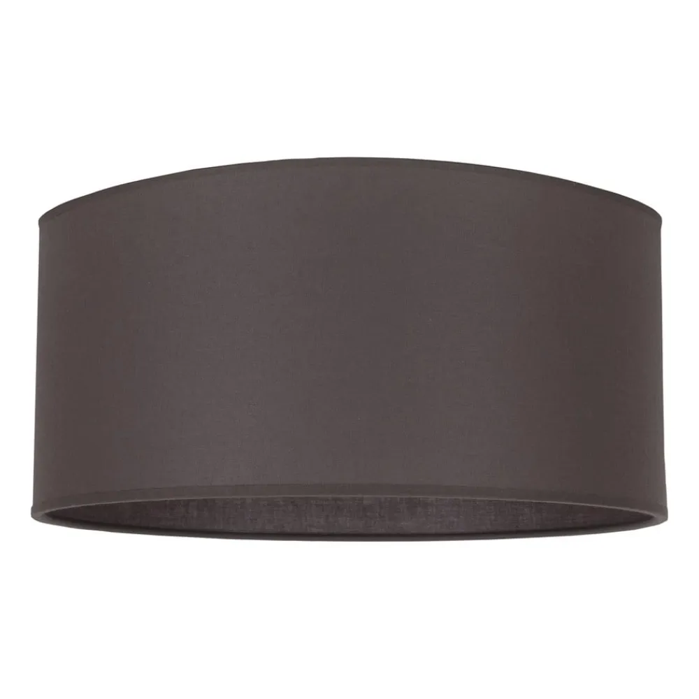 Lampeskærm Roller, jordbrun, Ø 50 cm, højde 24 cm^Duolla New