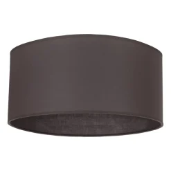 Lampeskærm Roller, jordbrun, Ø 50 cm, højde 24 cm^Duolla New