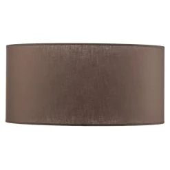 Lampeskærm Roller, jordbrun, Ø 50 cm, højde 24 cm^Duolla New