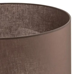 Lampeskærm Roller, jordbrun, Ø 50 cm, højde 24 cm^Duolla New