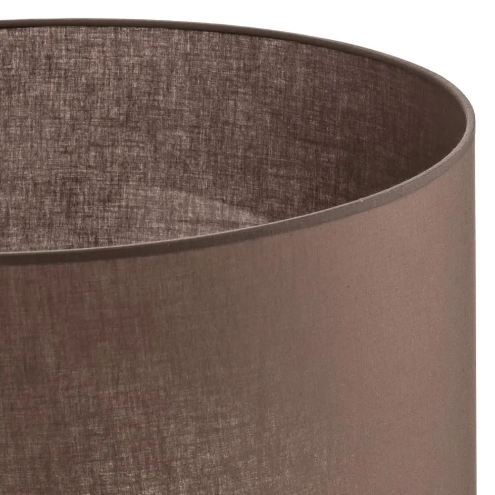 Lampeskærm Roller, jordbrun, Ø 50 cm, højde 24 cm^Duolla New