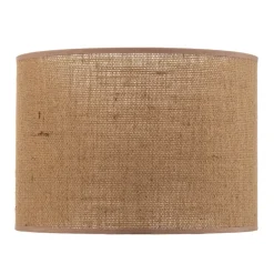 Duolla Lampeskærm Roller, lysebrun, Ø 25 cm, højde 18 cm
