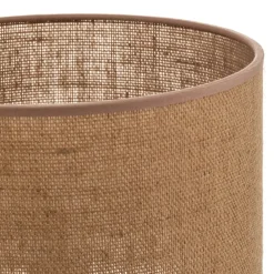 Duolla Lampeskærm Roller, lysebrun, Ø 25 cm, højde 18 cm