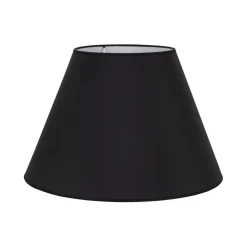 Lampeskærm Sofia Højde 31 cm, sort/hvid^Duolla