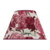 Duolla Lampeskærme>Lampeskærm Sofia Højde 31 cm, blomstermønster rød
