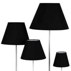 Duolla Lampeskærm Sofia Højde 25 cm, sort/hvid