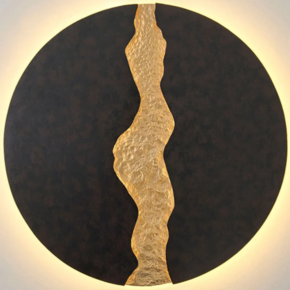 Holländer Lava LED-væglampe, Ø 80 cm