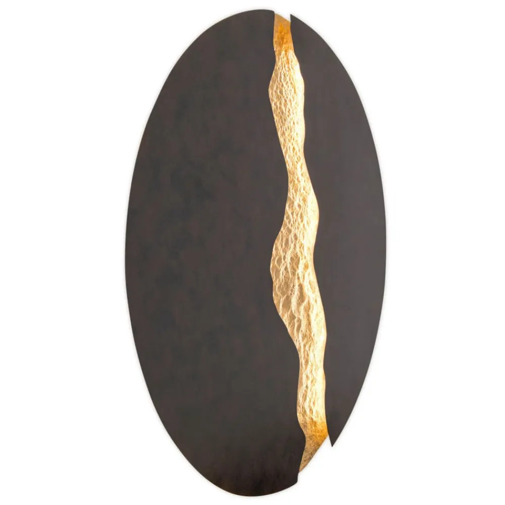 Holländer Lava LED-væglampe, Ø 80 cm