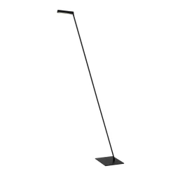 Lavale LED-gulvlampe, sort, dæmpbar, højde 138 cm^Lucide Discount