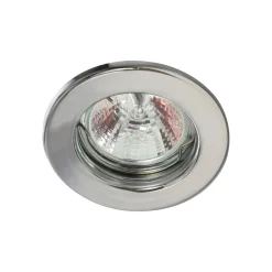 Heitronic Indbygningsspots>Lavvolt indbygningsspot Tim, fast, krom-mat