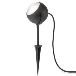 Konstsmide Lecce LED-lampe med jordspyd, sort