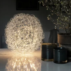 Konstsmide Christmas LED dekorativ lyskugle, Ø 30 cm, 160 LED'er