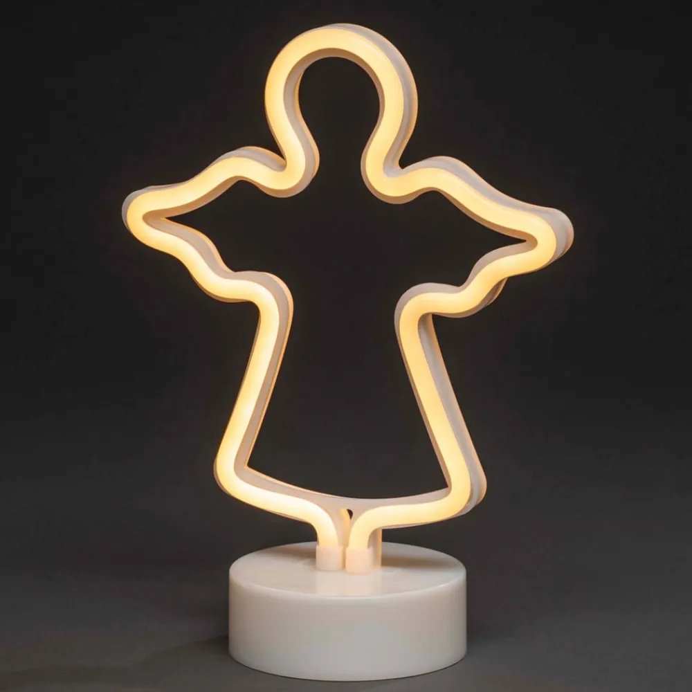 Konstsmide Christmas Dekorationsbelysning|Julepynt>LED dekorativt lysrør silhuet engel