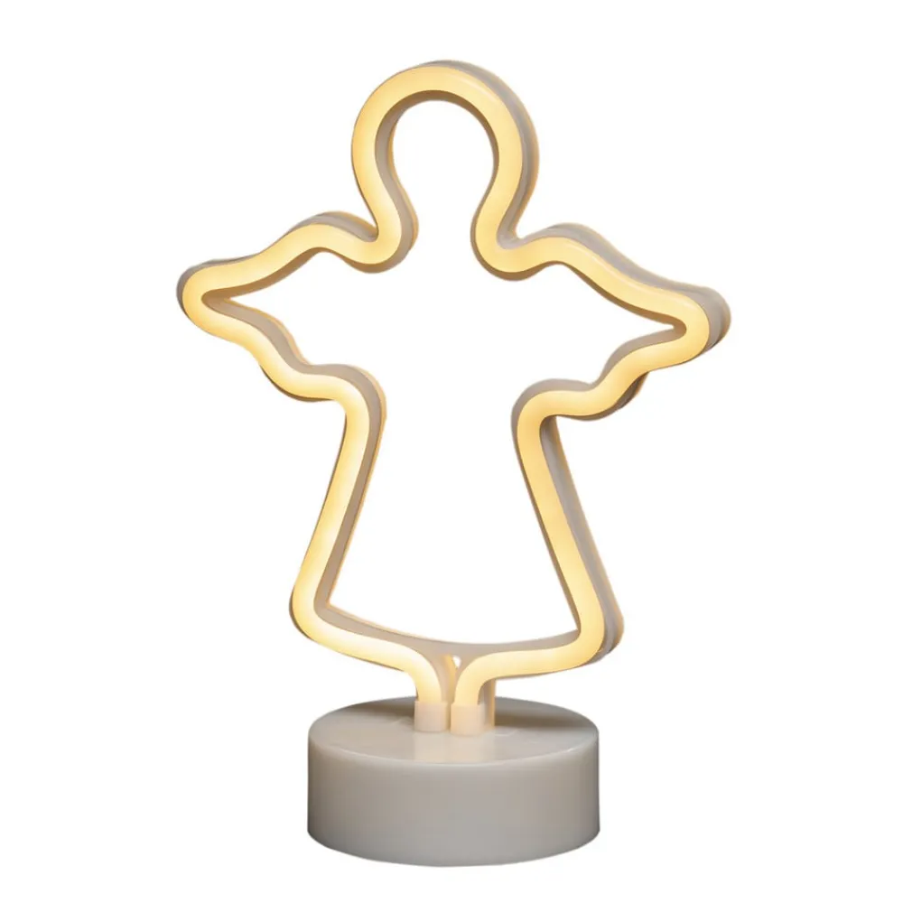 Konstsmide Christmas Dekorationsbelysning|Julepynt>LED dekorativt lysrør silhuet engel