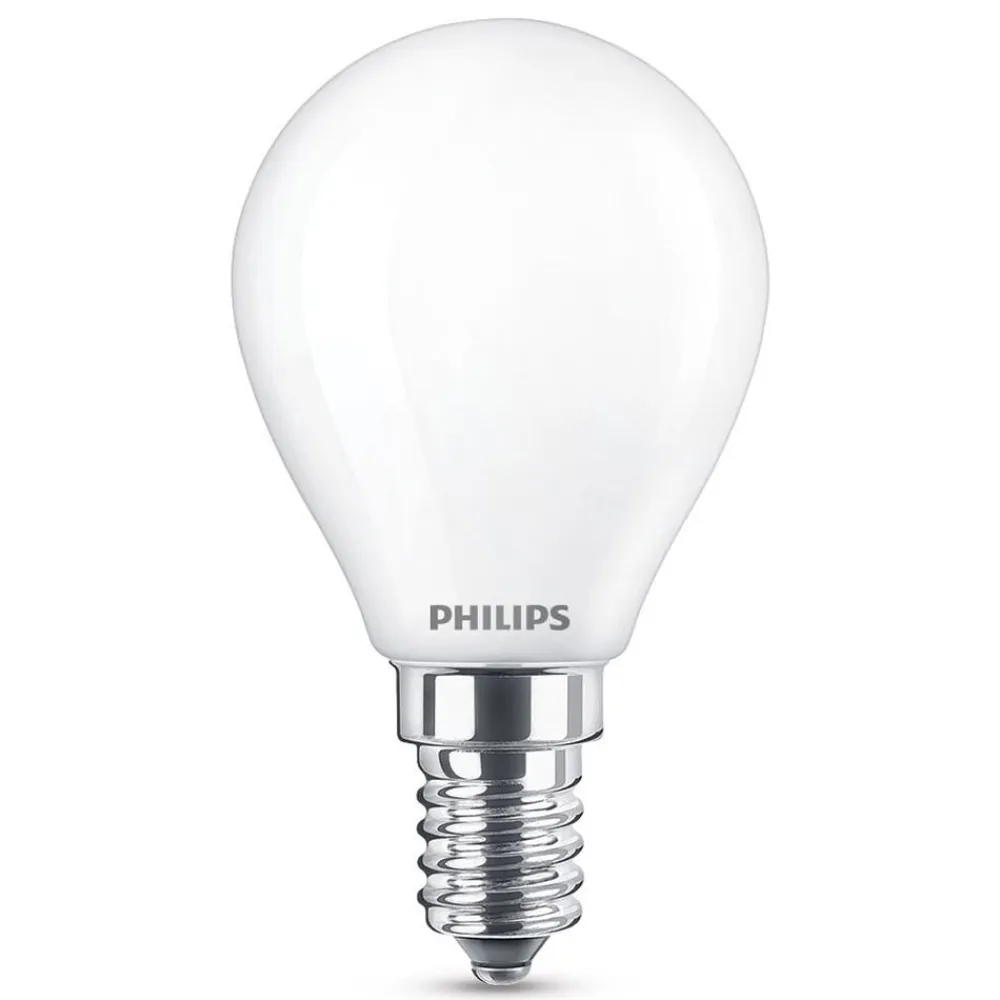 Philips Led Pærer>LED dråbepære E14 2,2W varmhvid 250 lumen