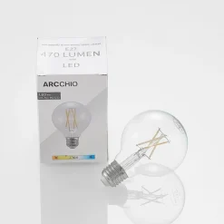 Arcchio LED E27 4 W G80 2.700 K filament dæmpes klar 2 stk