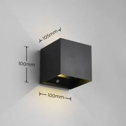 Reality Leuchten Væglampe Med Sensor><noscript><img width=
