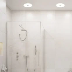 Briloner Loftlamper|Indbygningsspots>LED indbygget loftslampe 748 IP44 CCT Switch Ø 22cm