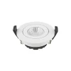 Sigor Indbygningsspots>LED indbygningsspot Diled, Ø 8,5 cm, 6 W, 3.000 K, hvid
