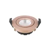 LED indbygningsspot Diled, Ø 8,5 cm, 6 W, 3.000 K, rosé^Sigor Sale