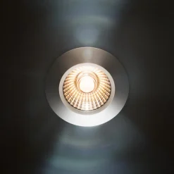 LED indbygningsspot Diled, Ø 6,7 cm, 3.000 K, sort^Sigor Hot