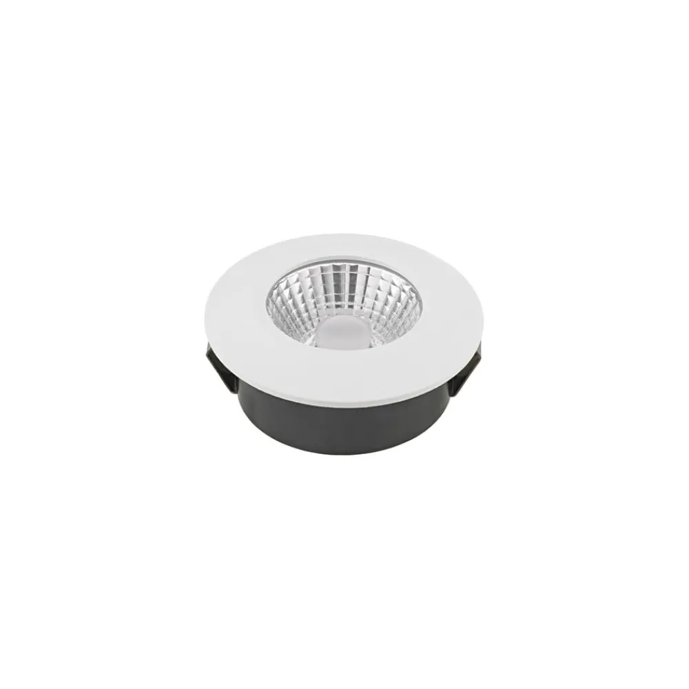 Sigor Indbygningsspots>LED indbygningsspot Diled, Ø 6,7 cm, Dim-To-Warm, hvid