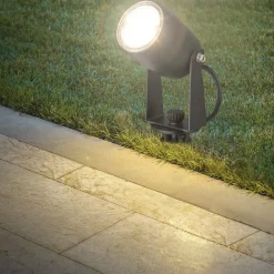 Briloner LED jordspyd 3928035 12 V 3x forlængelse sort Ø 4 cm