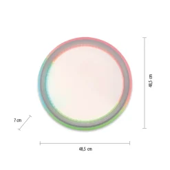 JUST LIGHT. GmbH LED loftslampe Sfærisk, CCT, RGB, Ø 48cm