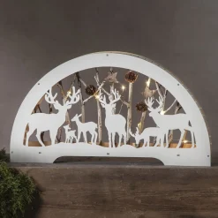 STAR TRADING LED lysbue Fauna hvid