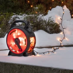 LED lyskæde Micro amber 600flames 41,93m^Konstsmide Christmas Hot