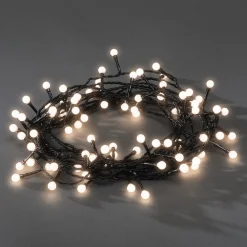 Konstsmide Christmas LED mini lyskæder til udendørs brug 80fl. varm hvid