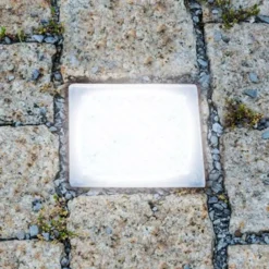 LED nedgravningslampe belægningssten Akiaki, 10 cm, gangbar^Heitronic Outlet