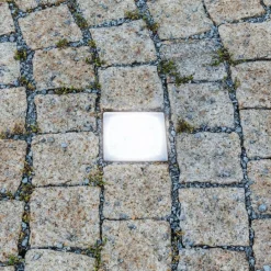 LED nedgravningslampe belægningssten Akiaki, 10 cm, gangbar^Heitronic Outlet