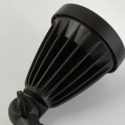 LED spot med jordspyd Spikey, sort, metal, 25 cm, IP54^Searchlight Clearance