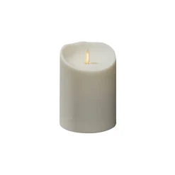 Konstsmide Christmas Julepynt|Led Stearinlys>LED stearinlys IP44 cremehvid smeltet højde 14 cm