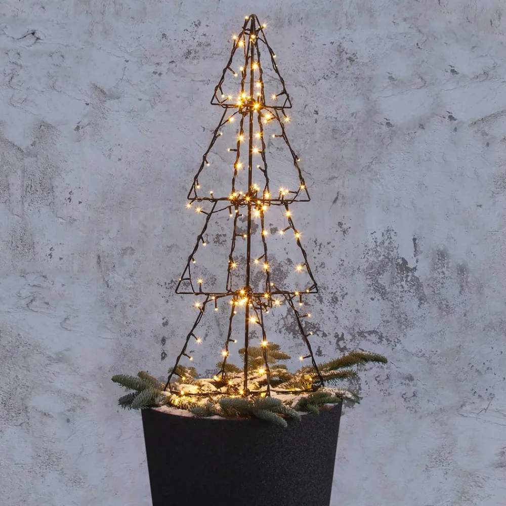 STAR TRADING Dekorationsbelysning|Julepynt>LED udendørs dekoration Light Tree Foldy, højde 90 cm