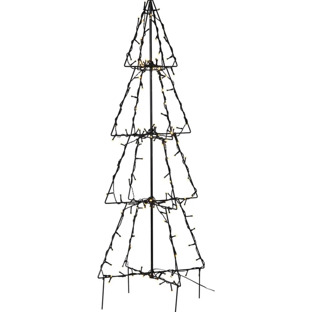 STAR TRADING Dekorationsbelysning|Julepynt>LED udendørs dekoration Light Tree Foldy, højde 90 cm