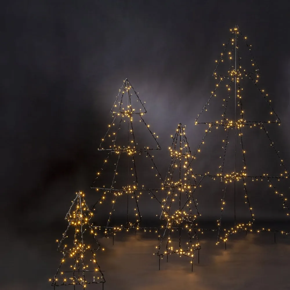 STAR TRADING Dekorationsbelysning|Julepynt>LED udendørs dekoration Light Tree Foldy, højde 90 cm