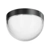 Maytoni Udendørs Loftlamper>LED udendørs loftlampe Mon, grafit, Ø 18 cm, IP65, 3.000K