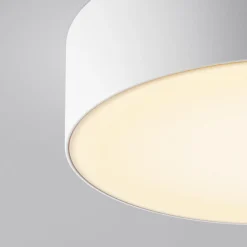 LED udendørs loftlampe Zon, hvid, Ø 22 cm, 3.000 K, metal^Maytoni Sale