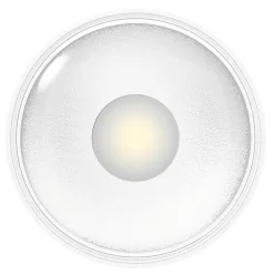 LED udendørs loftslampe Girona, hvid^Heitronic Best