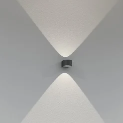 CMD LED udendørs væglampe 9029 med glaslinser