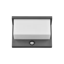 LED udendørs væglampe Nestos, bevægelsessensor, IP54^Trio Lighting Discount