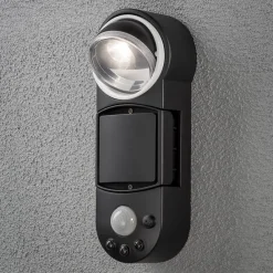 Konstsmide LED udendørs væglampe Prato batteridrevet, 10 cm