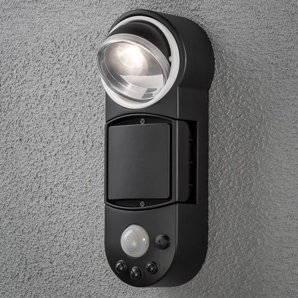 Konstsmide LED udendørs væglampe Prato batteridrevet, 10 cm