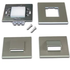 Hera Indbygningsspots>LED Wall Down forsænket væglampe 1,8W