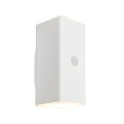 Briloner LED-akkudrevet udendørs væglampe, hvid, sensor, op/ned