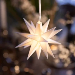 STERNTALER LED-babystjerne, inde, 18-takket, batteri, hvid