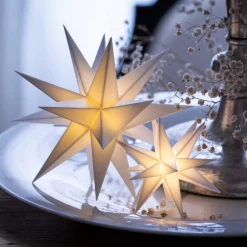 STERNTALER LED-babystjerne, inde, 18-takket, batteri, hvid