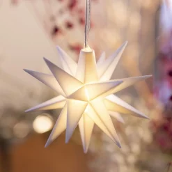 STERNTALER LED-babystjerne, inde, 18-takket, batteri, hvid